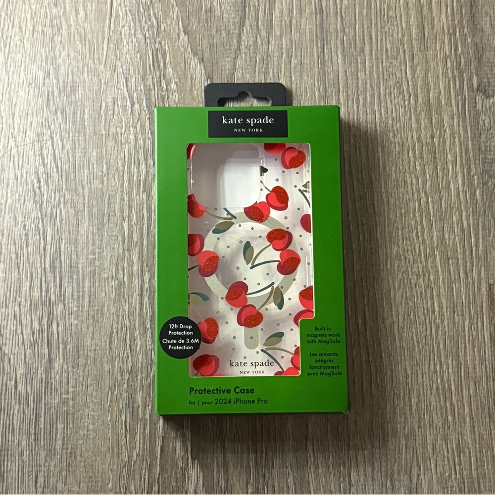 Kate Spade Cherry Dot iPhone 16 Pro Case - MagSafe - Picture 5 of 6